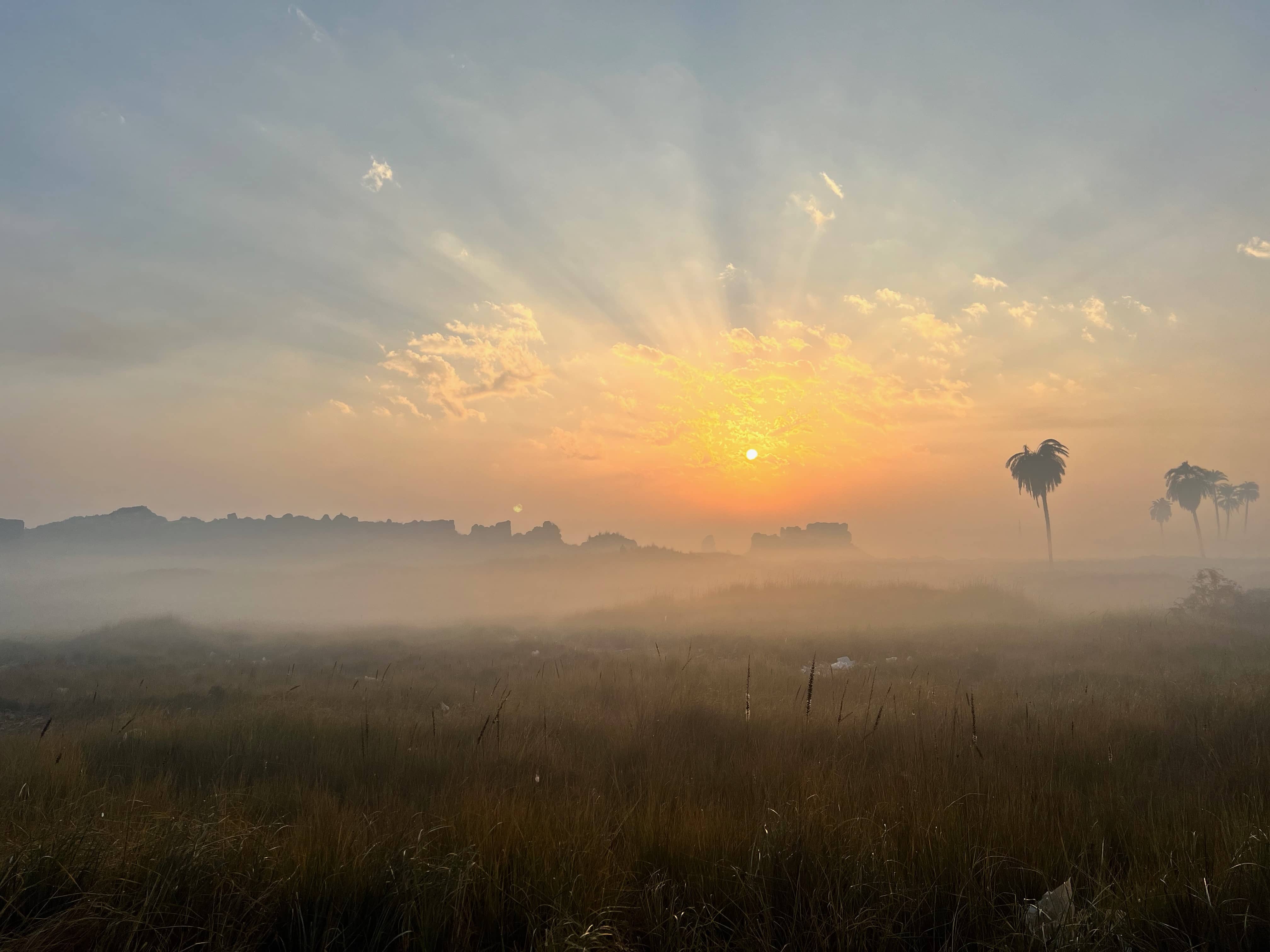 Egyptian Desert Landscape