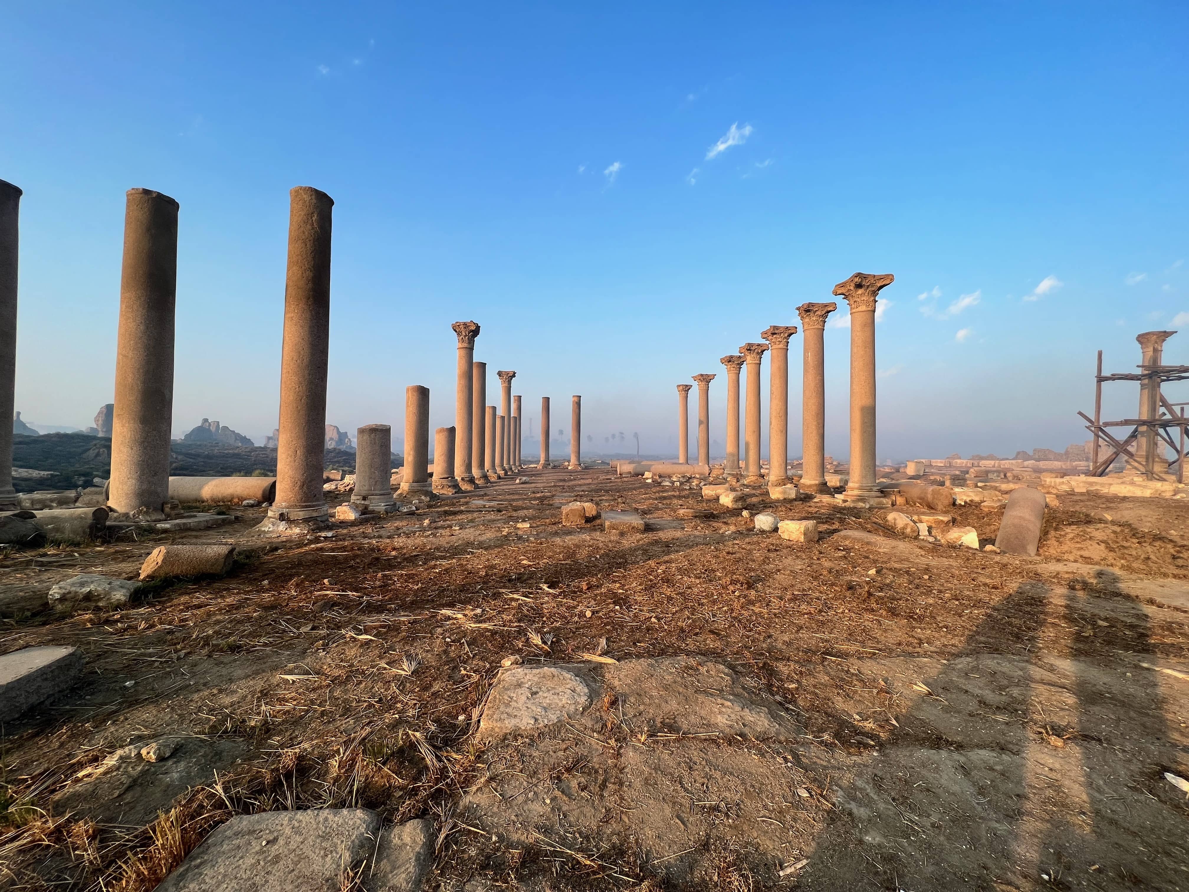Temple Ruins at Hermopolis Magna