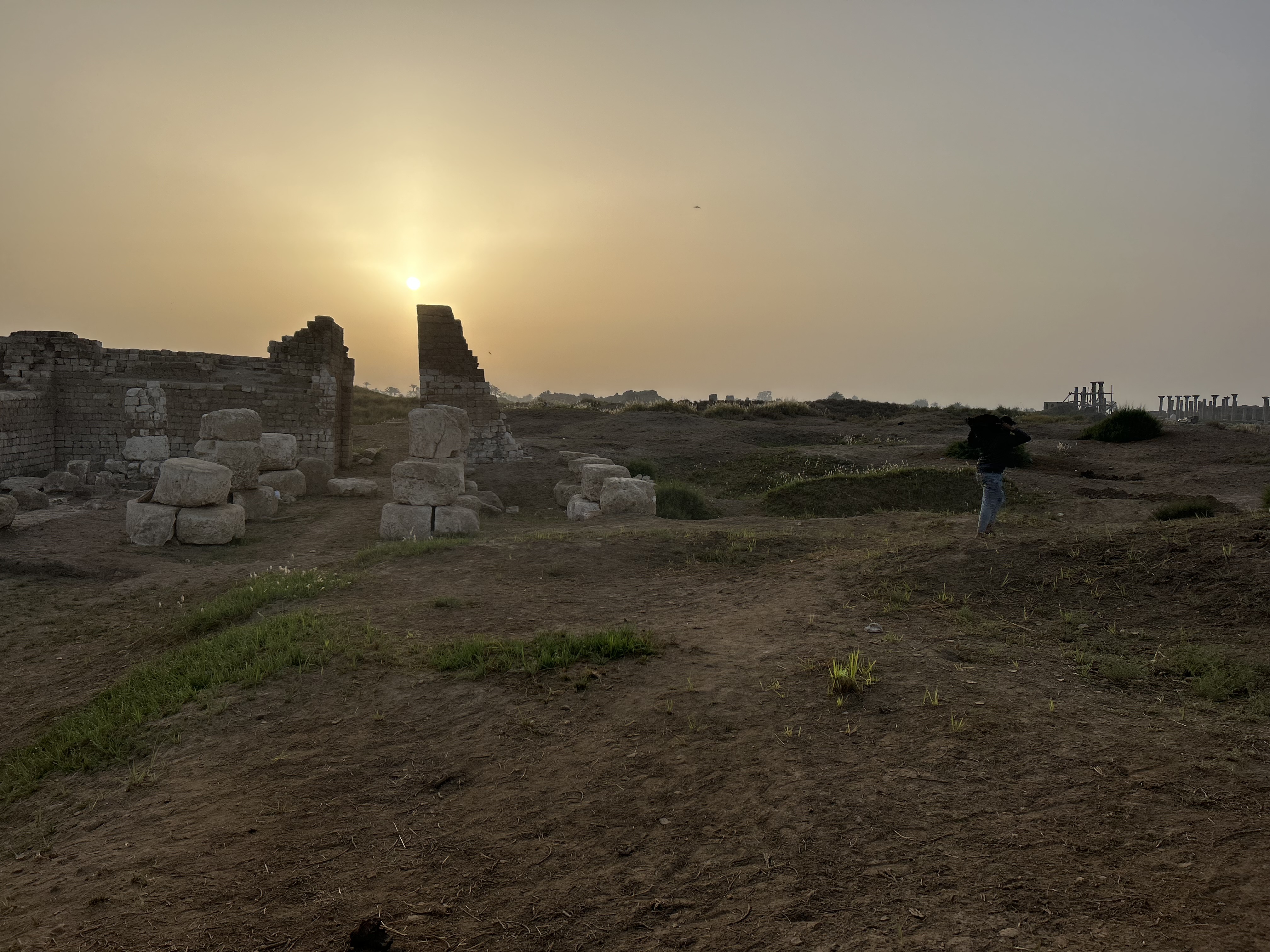 Ruins at sunrise